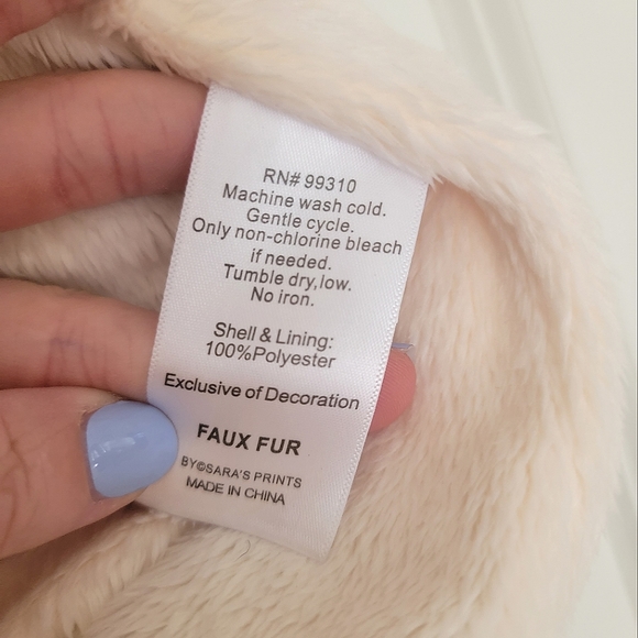 WIDGEON NORDSTROM FAUX FUR CHEETAH ANIMAL PRINT GIRLS VEST SIZE YOUTH SMALL - Picture 2 of 7